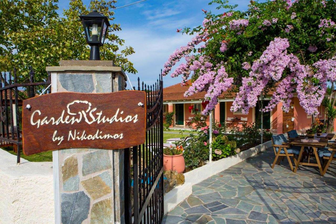 Nikodimos Garden Studios Agios Georgios  Luaran gambar